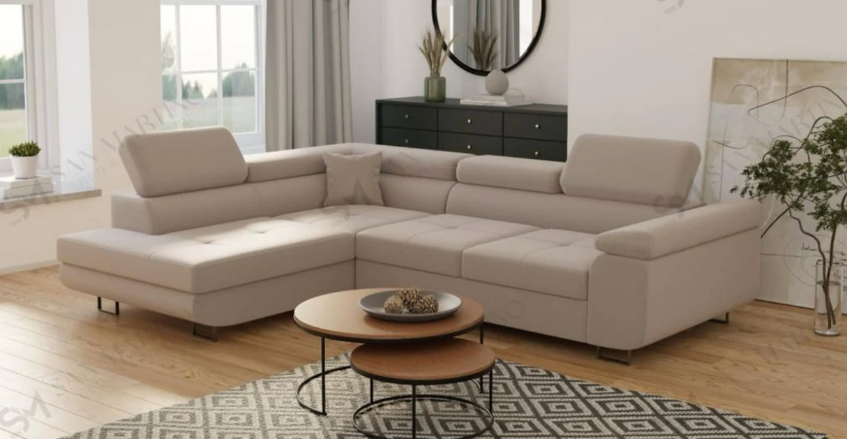 Canapé d'angle convertible TONY