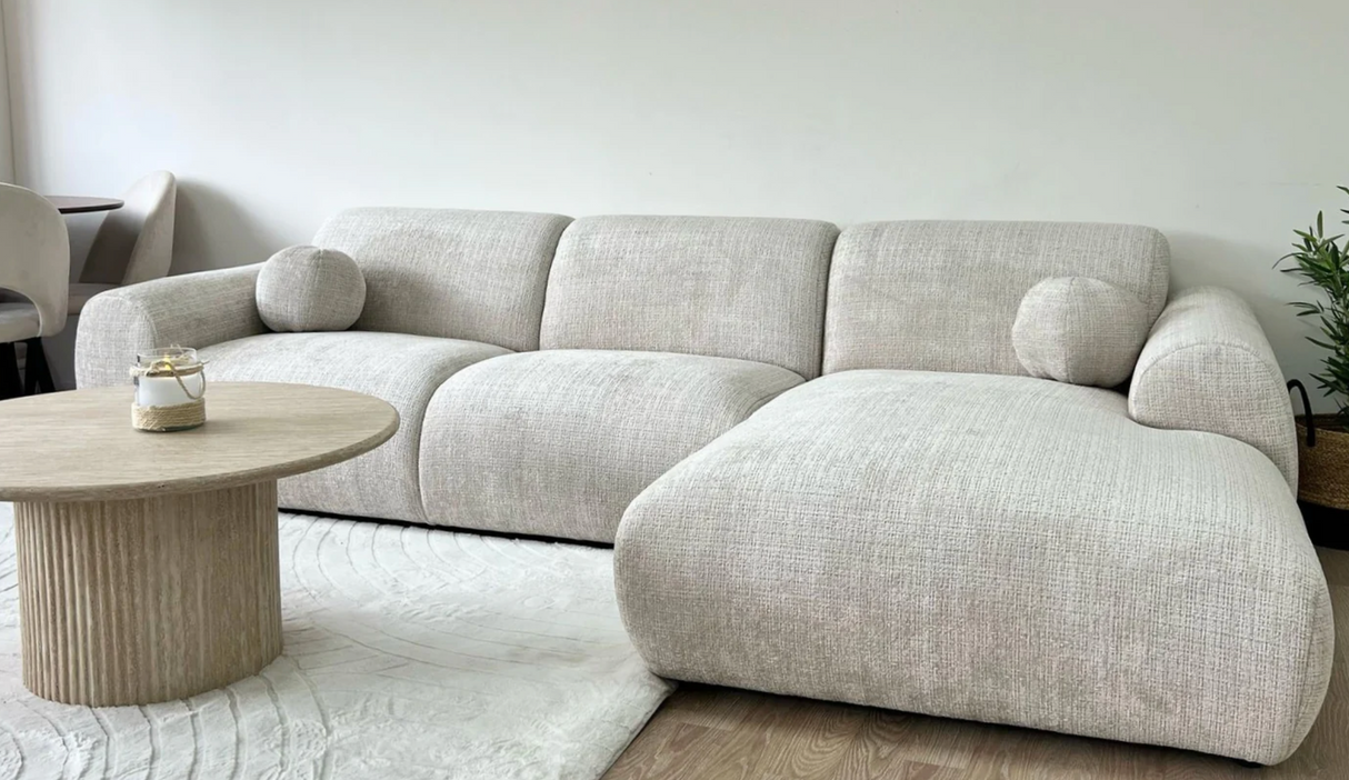 Canapé cloud tissu marbella beige