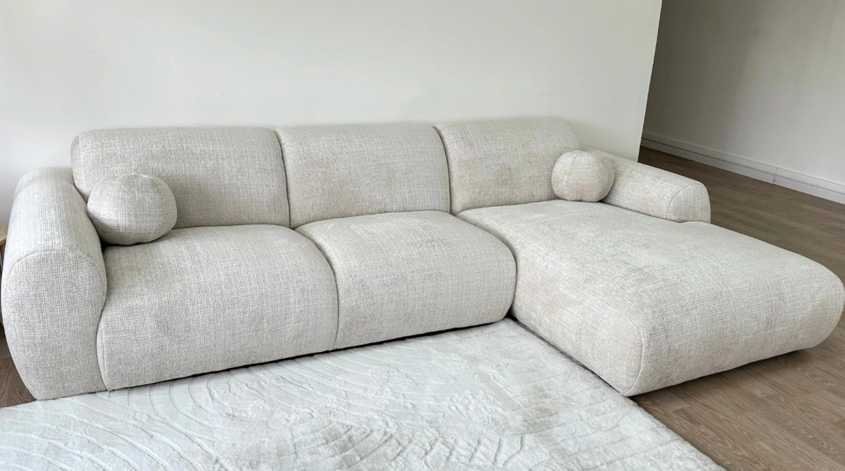 Canapé cloud tissu marbella beige