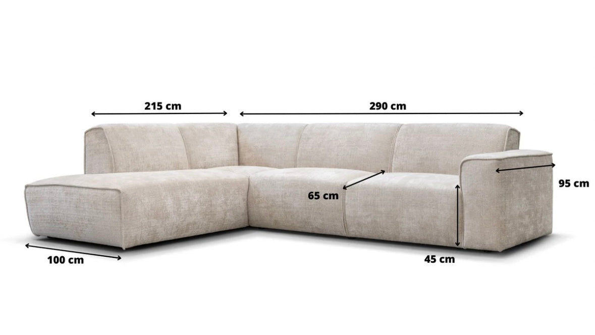 Canapé d'angle Colette