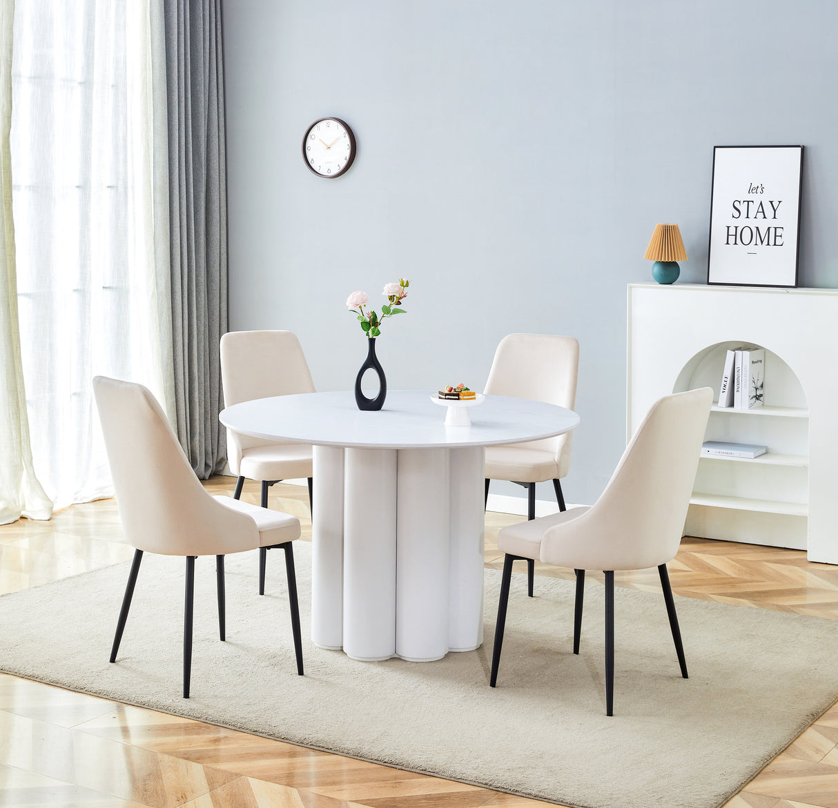 Table repas Flower