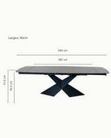 Table repas extensible Empire