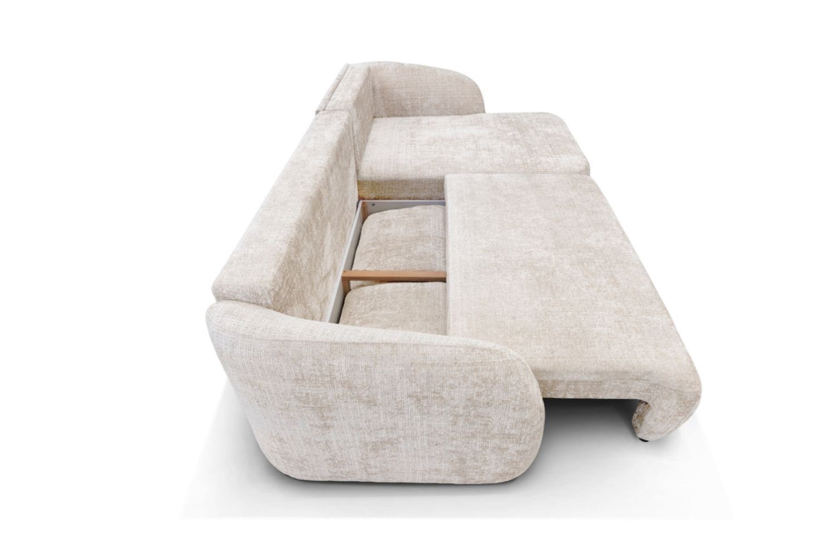 Canapé d'angle convertible Porto
