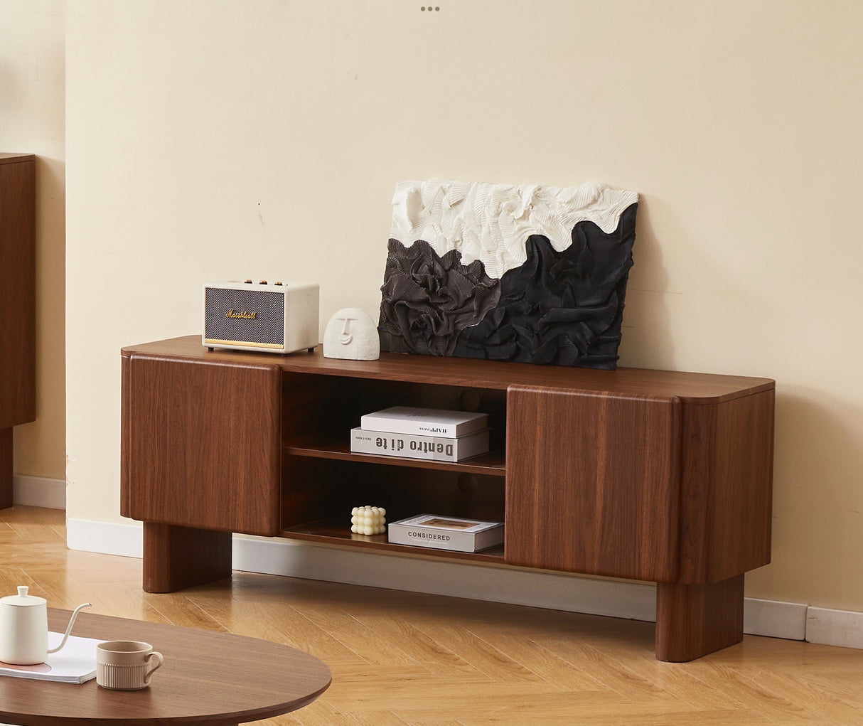 Meuble TV Ambre noyer