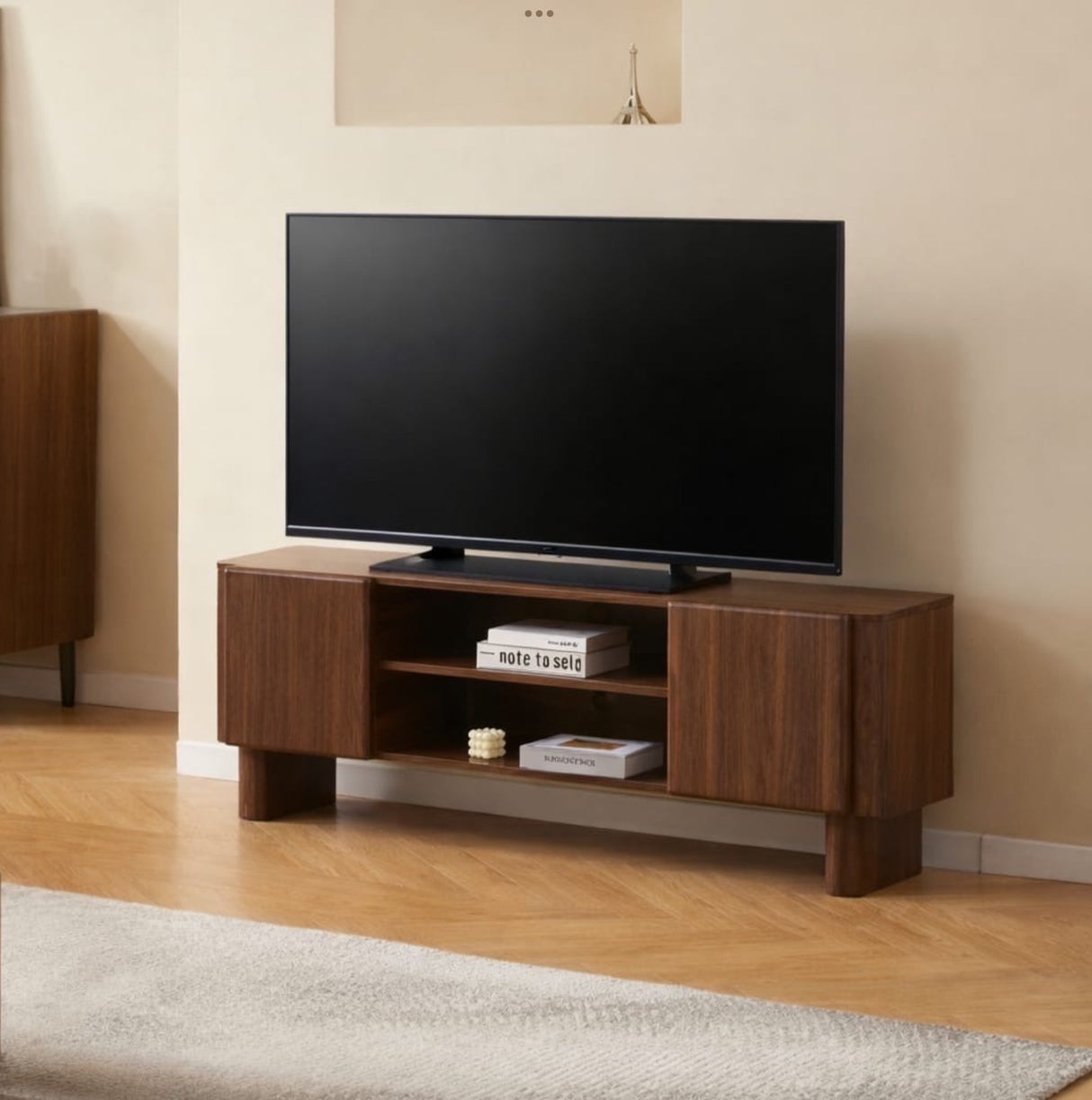 Meuble TV Ambre noyer