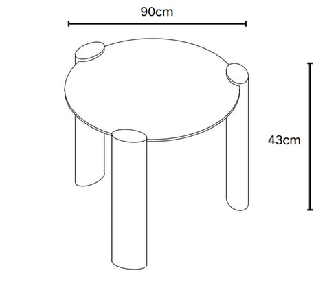 Table basse Triquetra