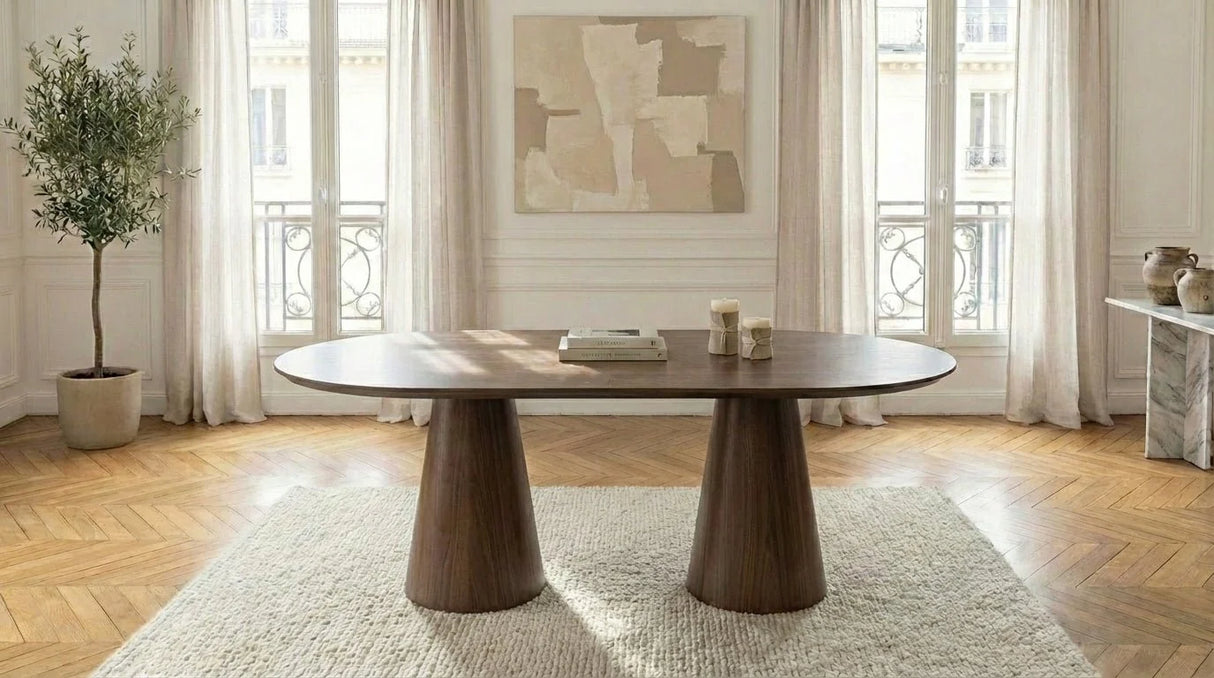 Table repas Iconic noyer