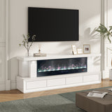 Meuble TV Cheminée Électrique Flamora