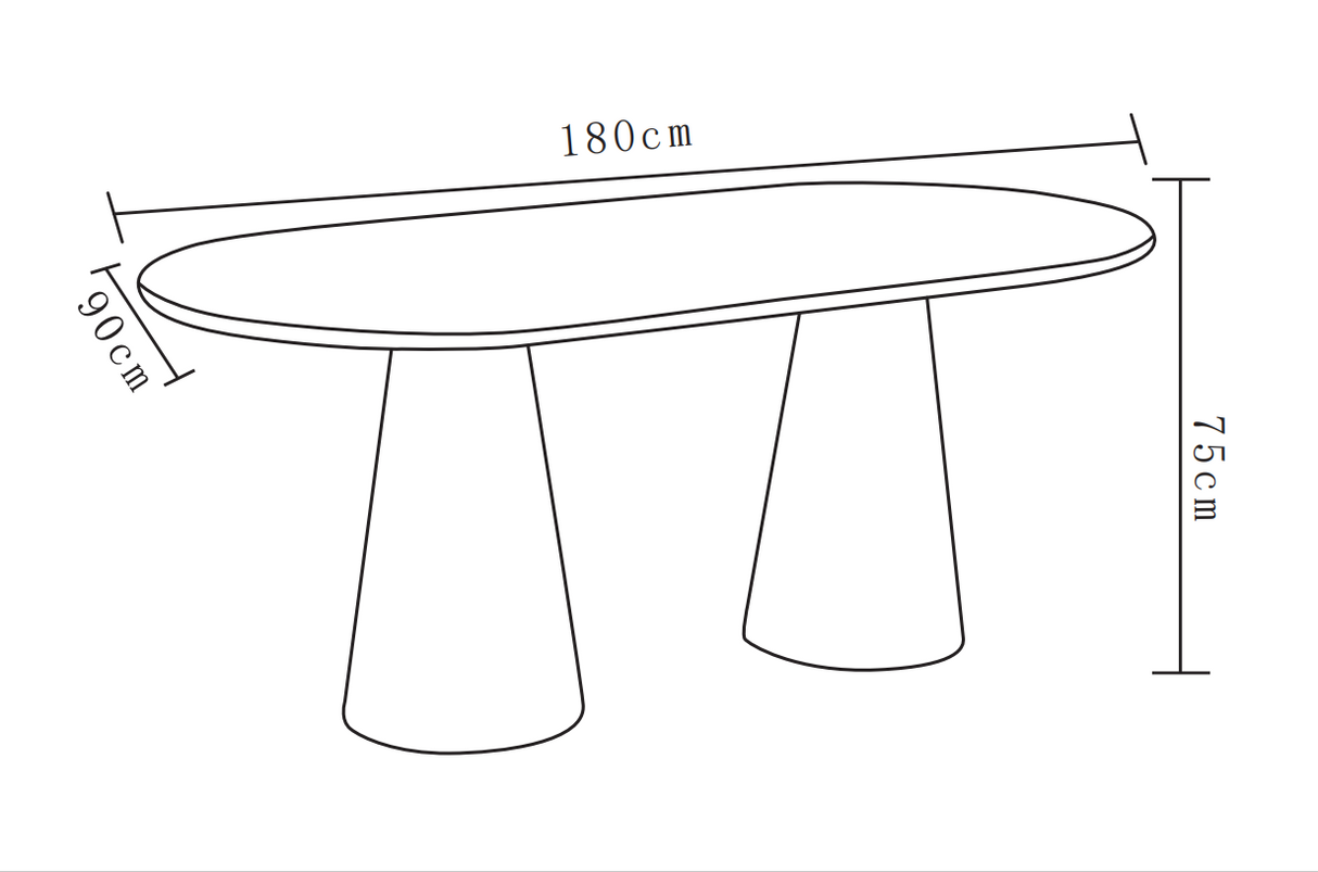 Table repas Corne