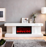 Meuble TV Cheminée KATTY