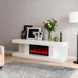 Meuble TV Cheminée KATTY